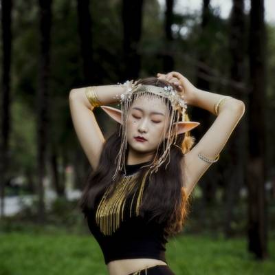 森系模特