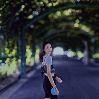 森系模特