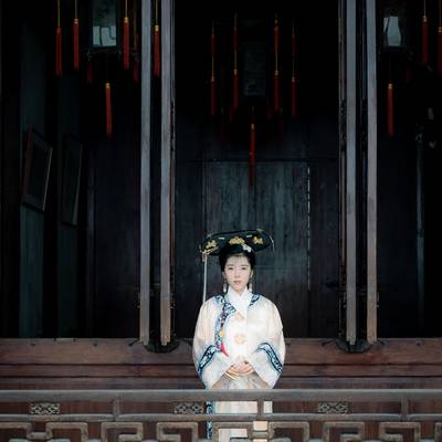 汉服模特