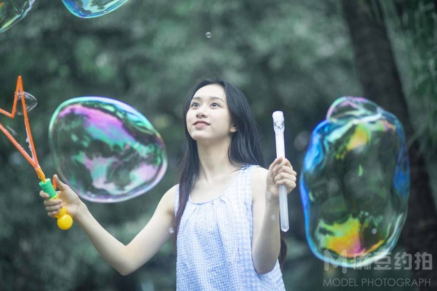 森系模特