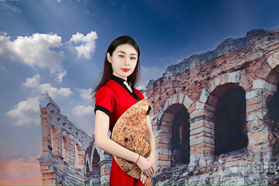 汉服模特