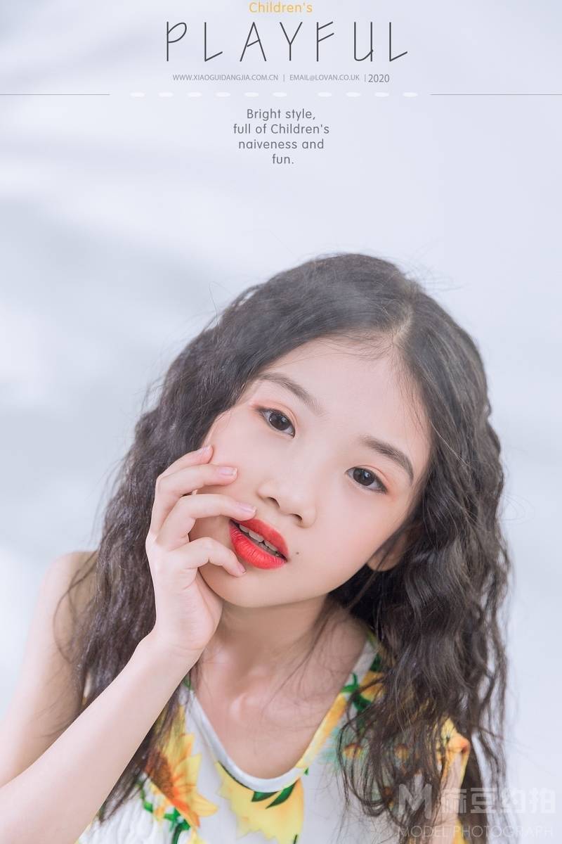 儿童摄影模特