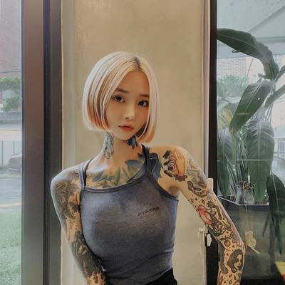 韩系模特