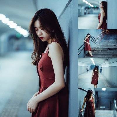 情绪模特