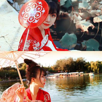 汉服模特