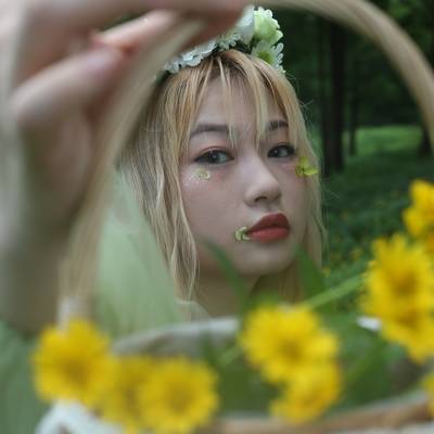 森系模特