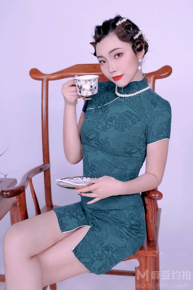 旗袍模特