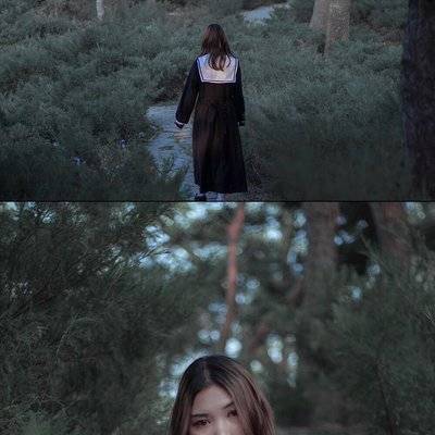 森系模特