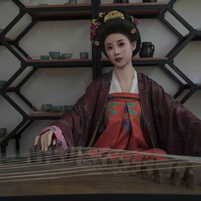 汉服模特
