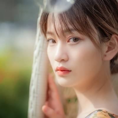 森系模特