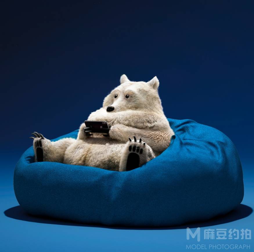 黑白模特