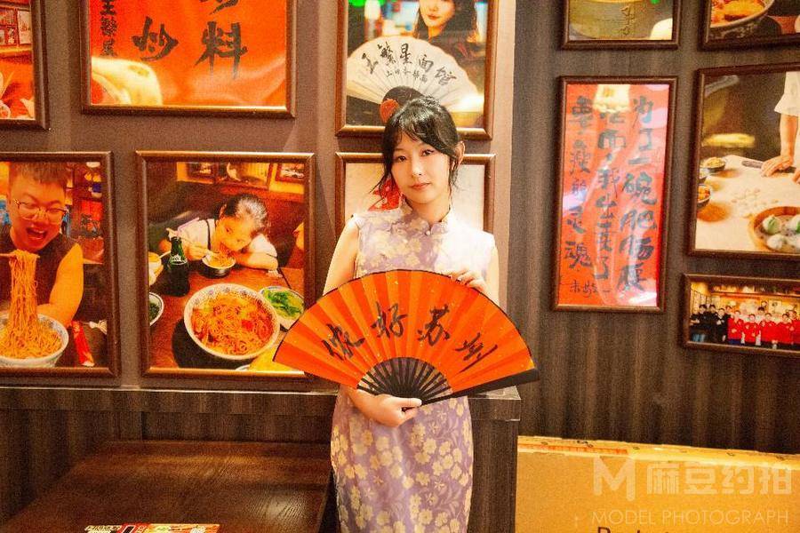 旗袍模特