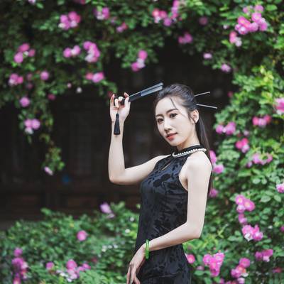汉服模特