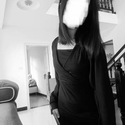 黑白模特