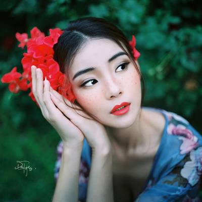 情绪模特