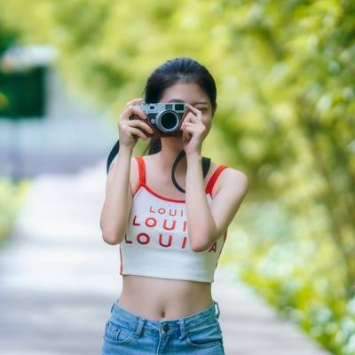 森系模特