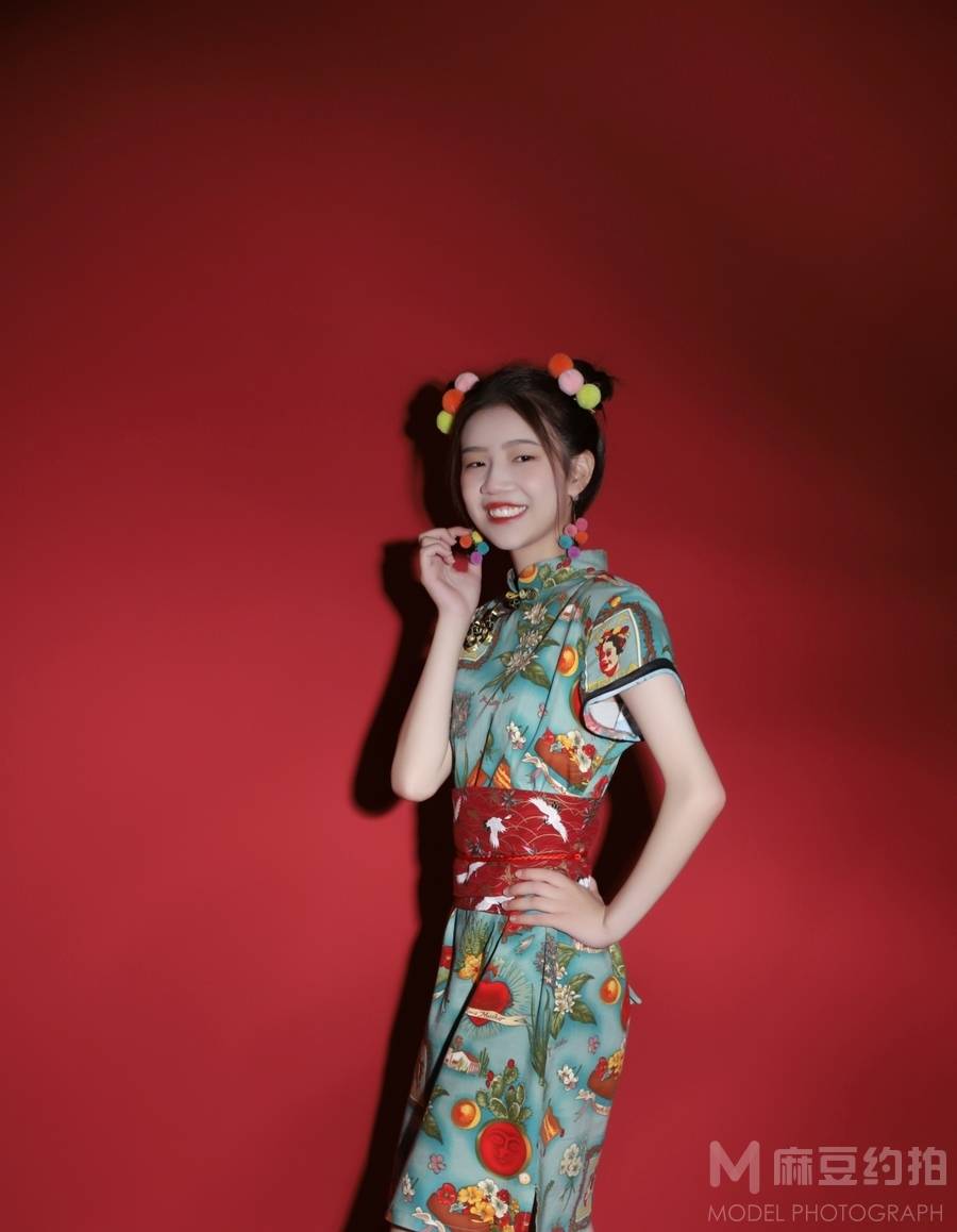 旗袍模特