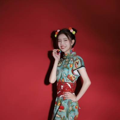 旗袍模特