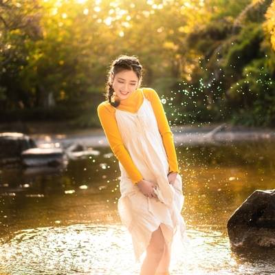 森系模特