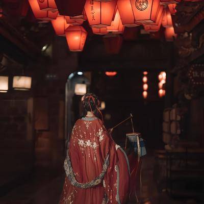 汉服模特