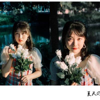 森系模特
