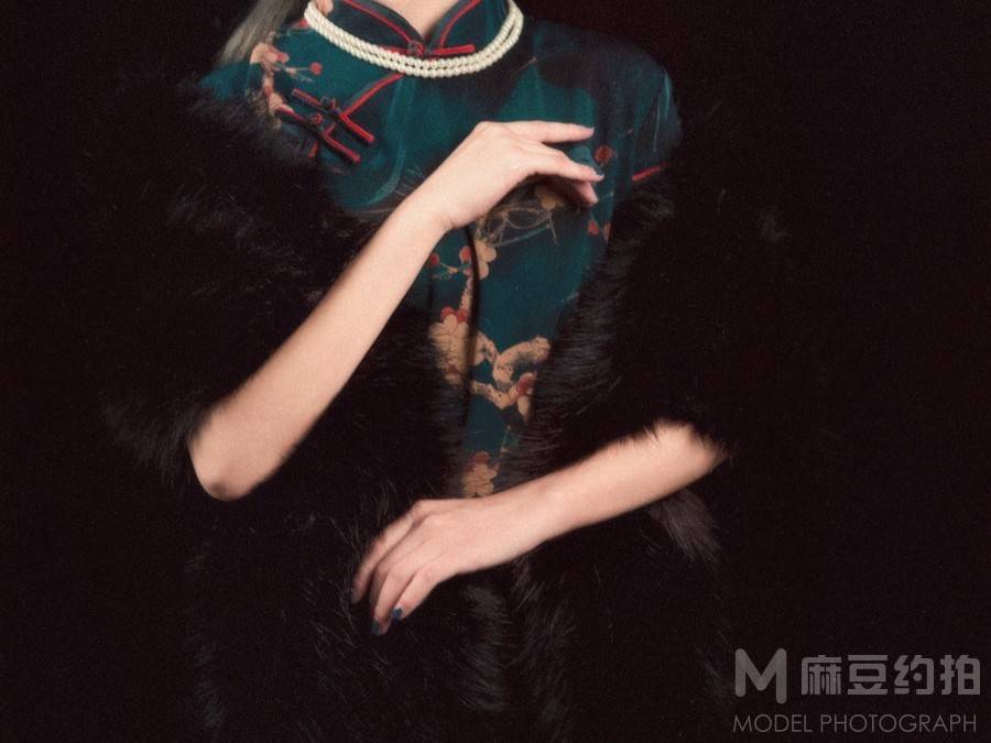 旗袍模特