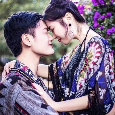 情侣模特