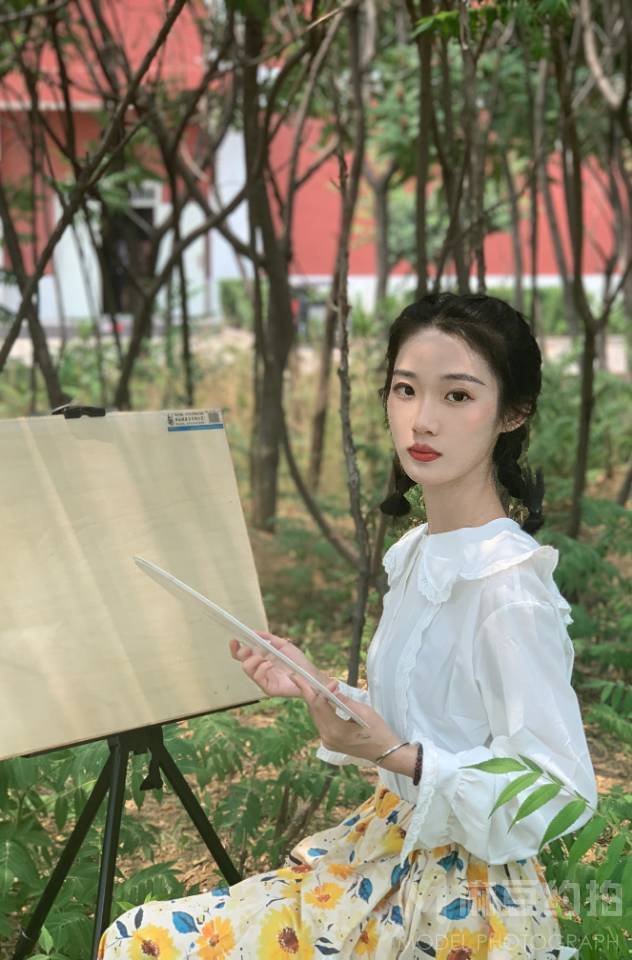 森系模特