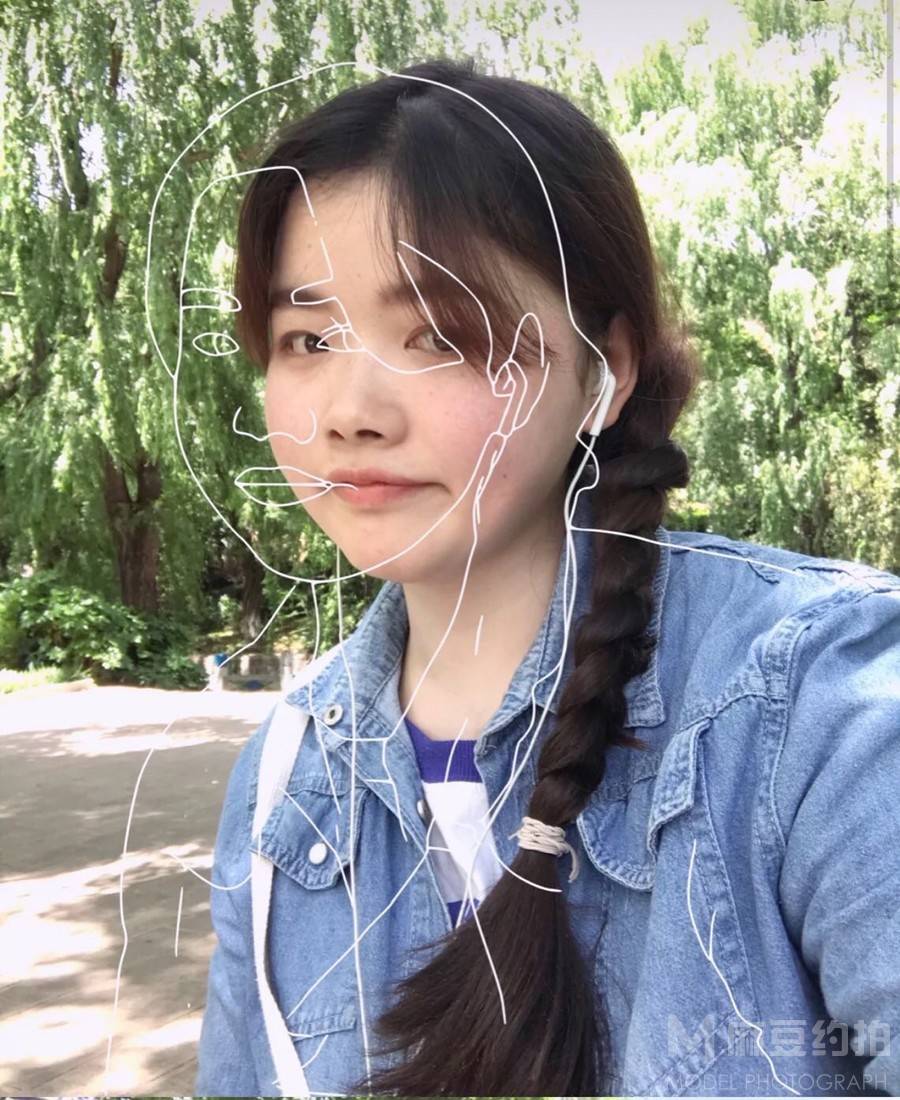妆容模特