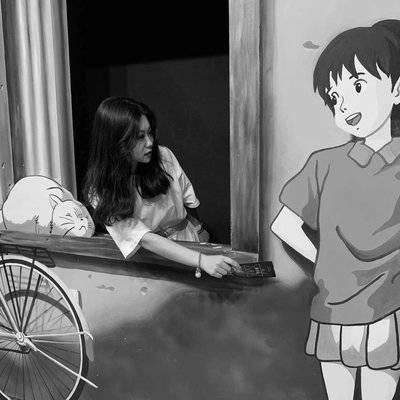森系模特