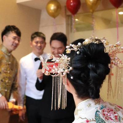 婚礼模特