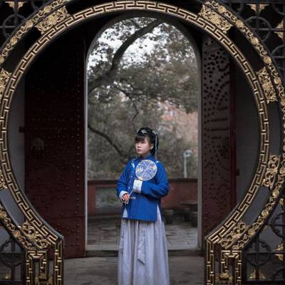 汉服模特