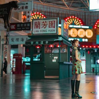 民国模特