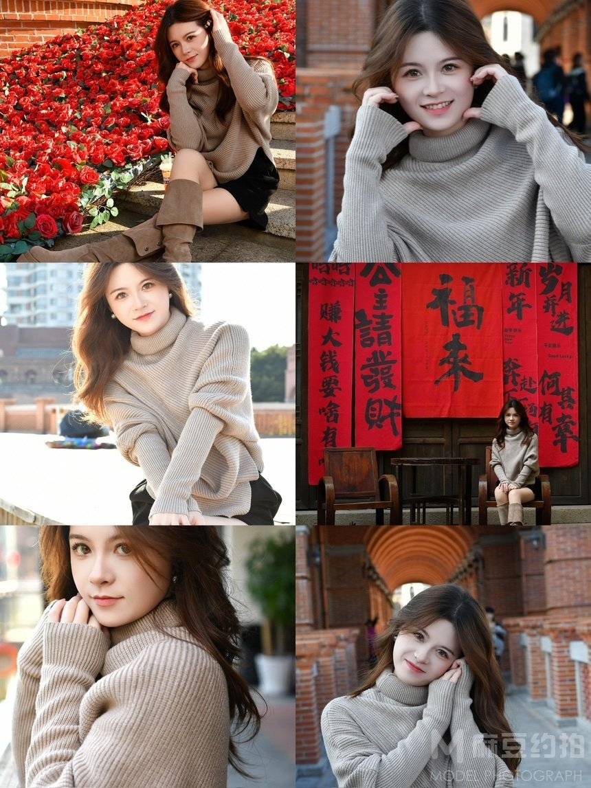 纪实模特