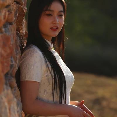 黑白模特