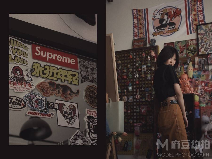复古模特
