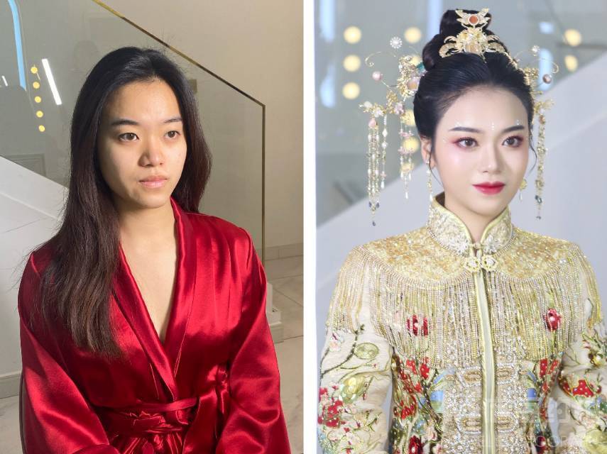 妆容模特