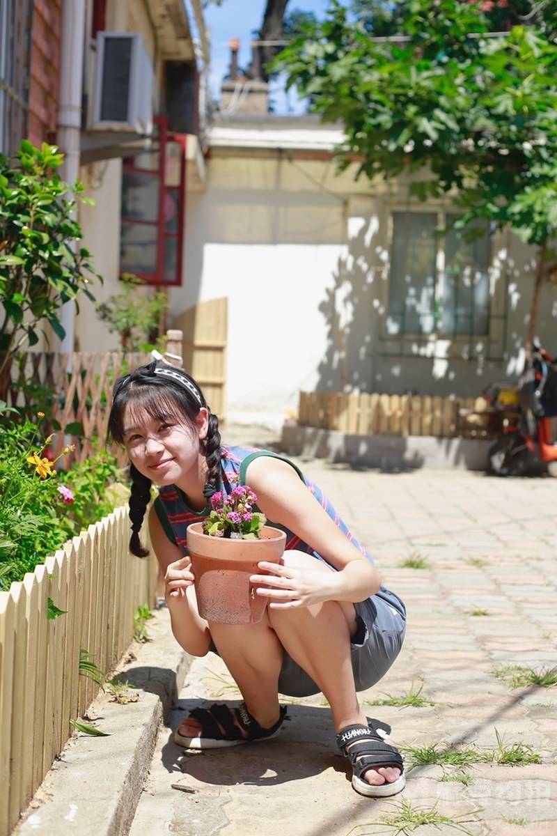 森系模特