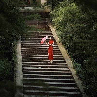 旗袍模特