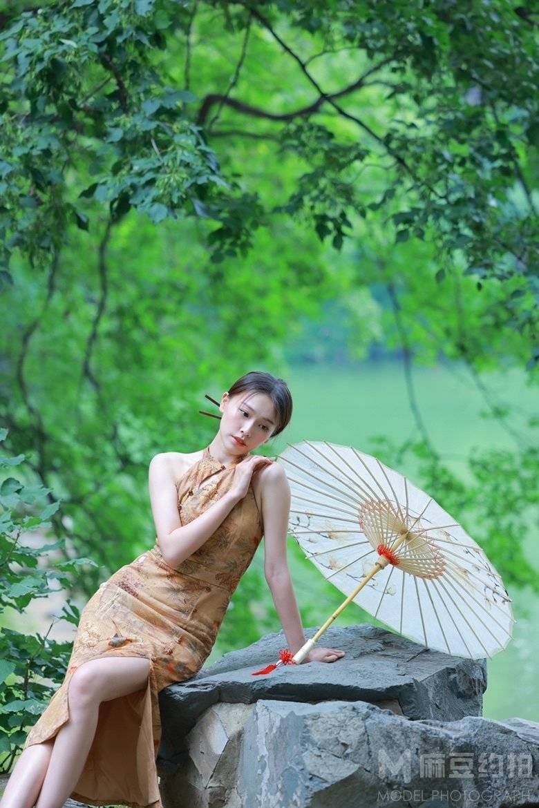 旗袍模特