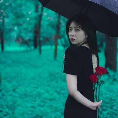 森系模特