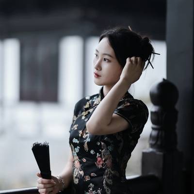 旗袍模特