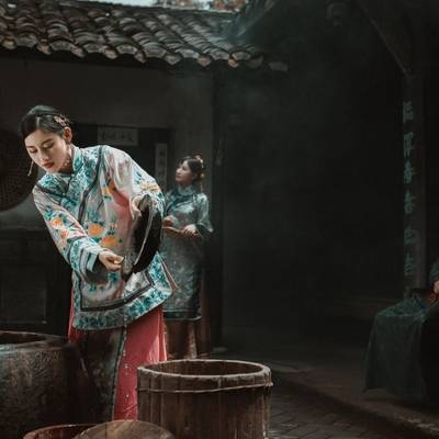 汉服模特