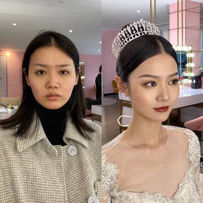妆容模特