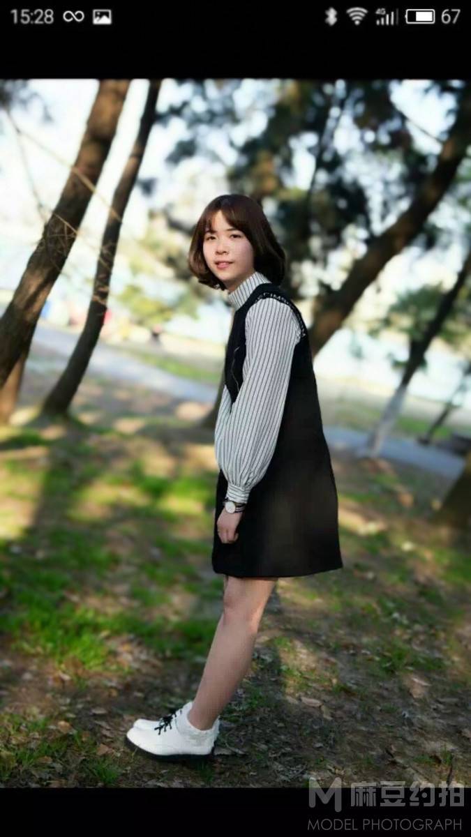森系模特