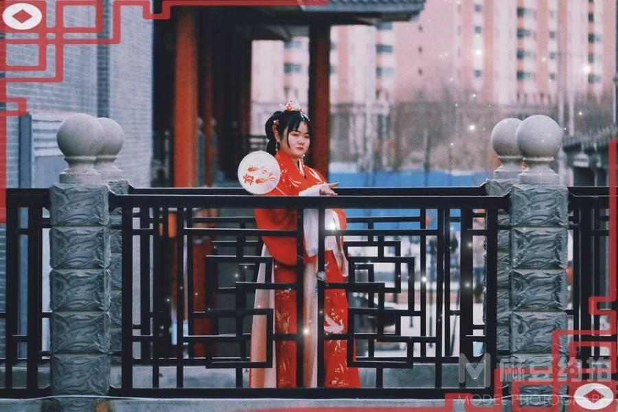 汉服模特