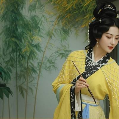 汉服模特