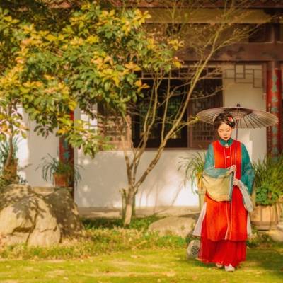 汉服模特