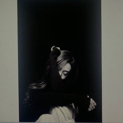 黑白模特