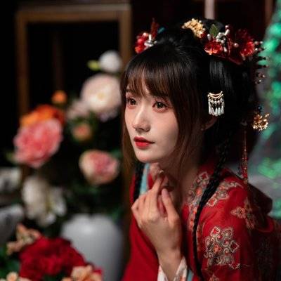 汉服模特